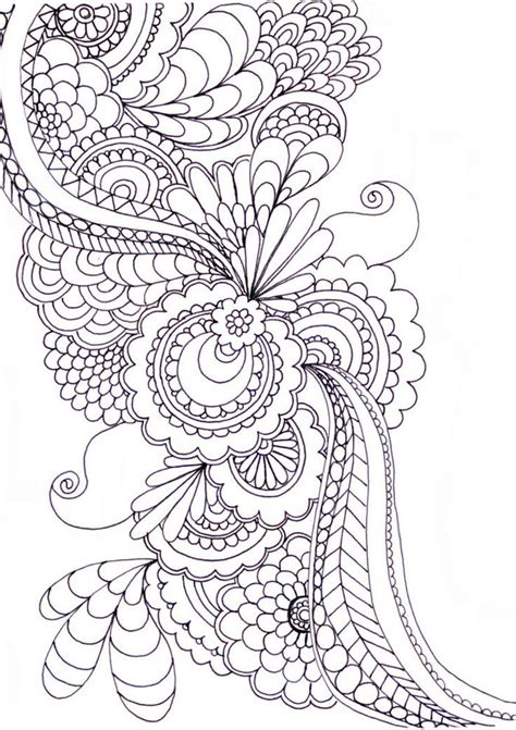 Art Zentangle Pictures Coloring Pages