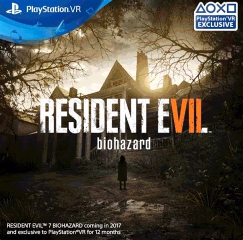 Αποκλειστικά στο PS4 το VR mode του Resident Evil 7 για 1 χρόνο…;