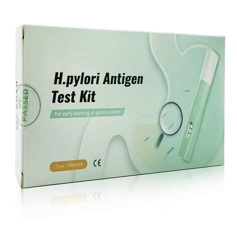 Buy Helicobacter Pylori Test Kit at Home, Rapid Test for H.Pylori Antigen Detection Results in 5 ...