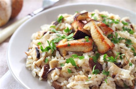 Chicken & Wild Mushroom Risotto