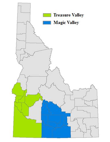 Magic Valley Idaho Map - Oconto County Plat Map