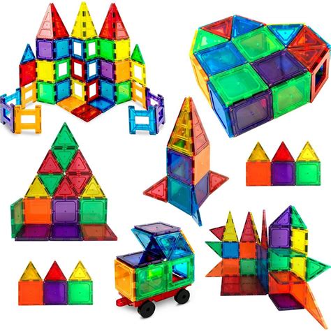 Magnetic Building Tiles for Kids