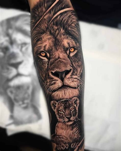 Lion Tattoo Design - Powerful and Majestic