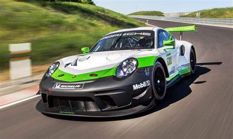 A new racer enters the world of motorsport, the Porsche 911 GT3 R.