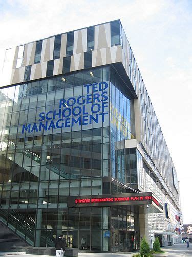 The Ted Rogers School of Management at Ryerson University! The most confusing building at ...