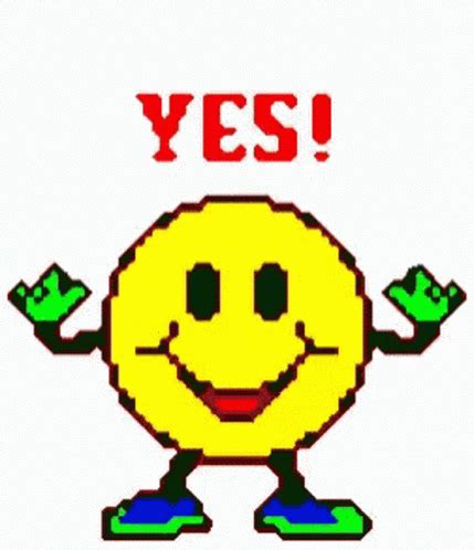 Yes Emoji GIF - Yes Emoji Happy - Discover & Share GIFs Animated Smiley Faces, Animated Gif ...