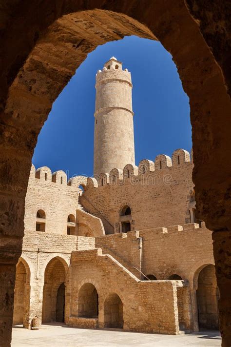 Ribat Fortress Inside Medieval Medina of Sousse Stock Image - Image of inside, town: 135030735