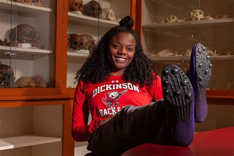 Naji Thompson '19 discusses her experience at Dickinson as a track ...