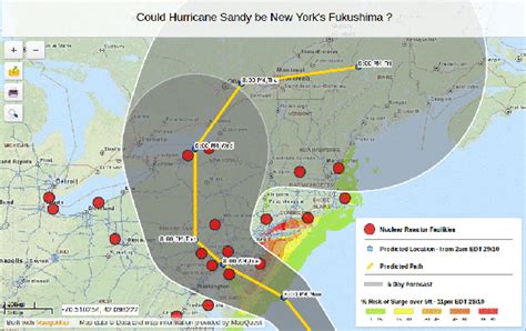 Hurricane Sandy Destruction Map