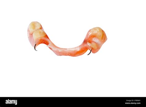 False Teeth Dentures Stock Photo - Alamy