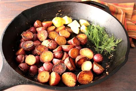 Braised Red Potatoes - Kudos Kitchen by Renee