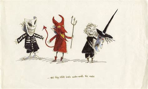 The Nightmare Before Christmas concept art of Lock, Shock, and Barrel ...