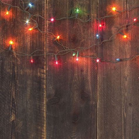 Christmas Light Planks Photo Backdrop - PepperLu | Christmas lights ...