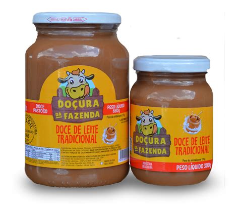 Doce de Leite Tradicional 680g e 300g – Doçura da Fazenda