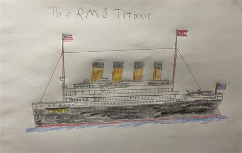 My drawing of the Titanic by JwwProd on DeviantArt