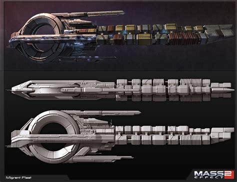 ArtStation - Mass Effect 2 Ship