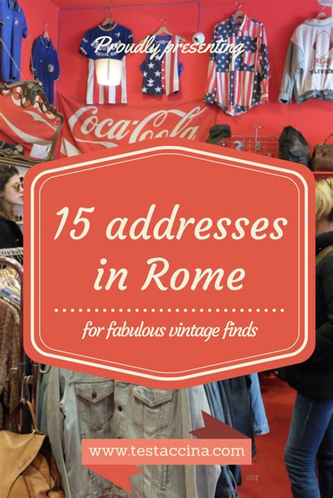 The 15 best vintage stores in rome – Artofit