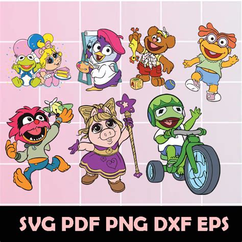 Muppet Babies Clipart, Muppet Babies Svg, Muppet Babies Dxf, - Inspire ...