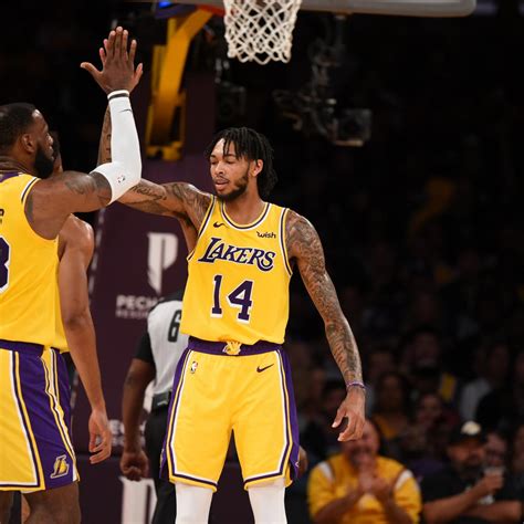 Lakers' Brandon Ingram on LeBron James: 'When We're on the Court...Wow ...