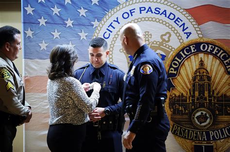 Pasadena Police Department celebrates new crop of police officers and ...