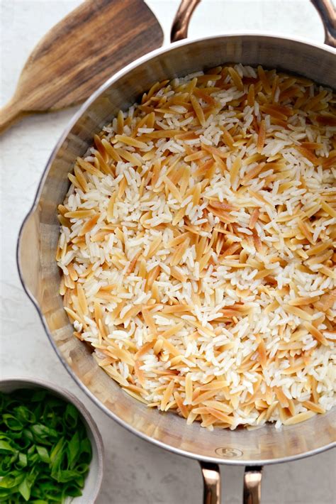 Simple Rice Pilaf - Simply Scratch