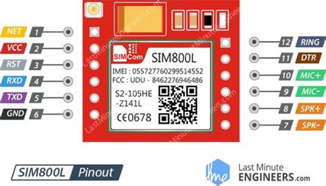 In-Depth: Send Receive SMS & Call with SIM800L GSM Module & Arduino | Arduino, Electronics ...