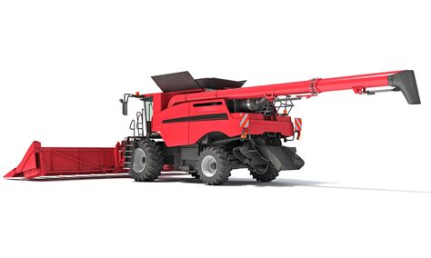 Corn Combine Harvester 3D Model - TurboSquid 1466016