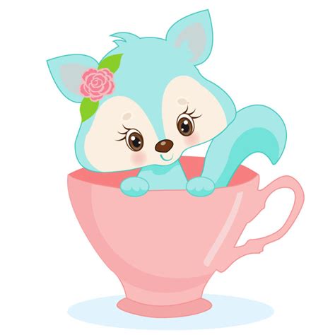 FREEBIE CAT IN A CUP - AMBillustrations.com