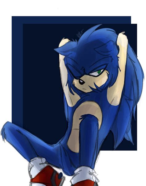 Sanic by LeoooDH on DeviantArt