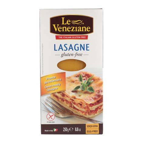 Le Veneziane Gluten Free Lasagne Sheets 250g from Ocado