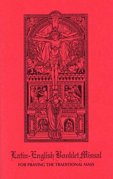 Latin-English Booklet Missal - Universal Church Supplies