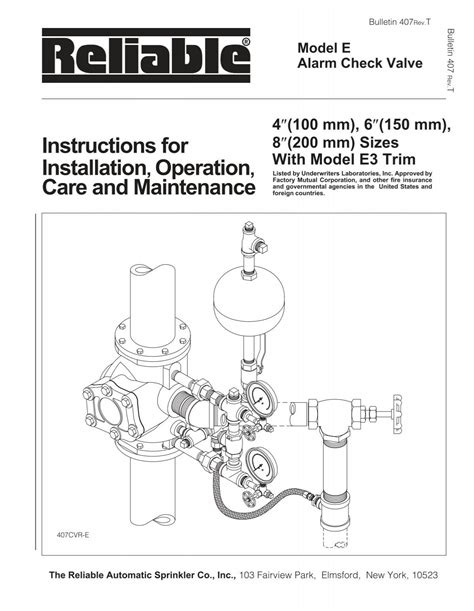 Alarm Check Valve - Installation, Operation ... - Firequip