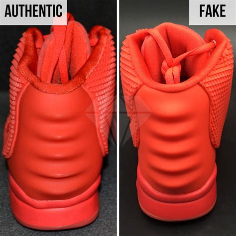 How To Spot Real Vs Fake Nike Air Yeezy 2 Red October – LegitGrails