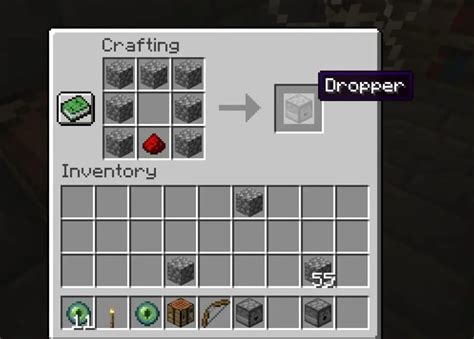 How to make and use a Dropper in Minecraft - Pro Game Guides