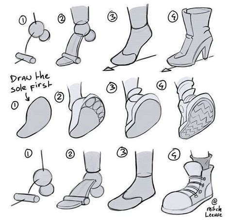 Drawing tutorial #cartoon #shoes #drawing | Cartoon body, Shoes drawing ...