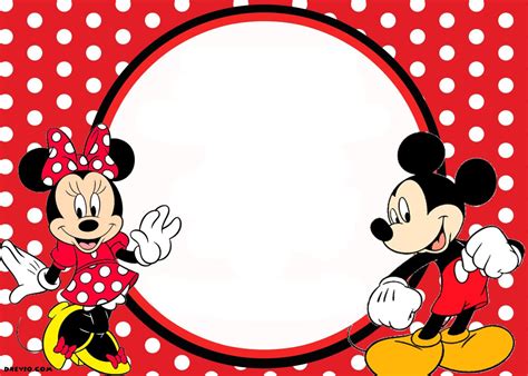 Mickey Mouse 1st Birthday Invitations