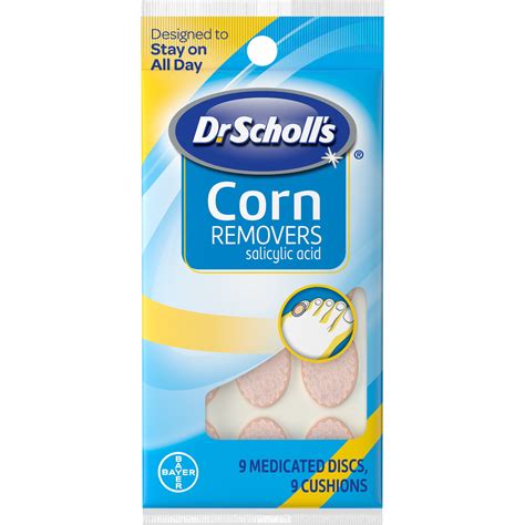 Dr. Scholl's Corn Removers, 9 Cushions, 9 Medicated Discs - Walmart.com ...