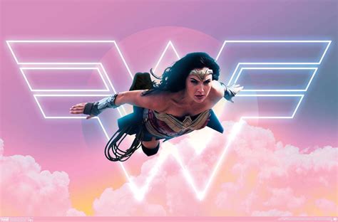 DC Comics Movie - Wonder Woman 1984 - Flight Poster - Walmart.com ...