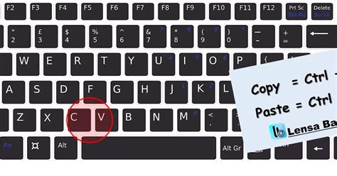 Kombinasi Tombol Keyboard Untuk Perintah Copy Dan Paste Adalah / Excel Shortchut Key Dan ...