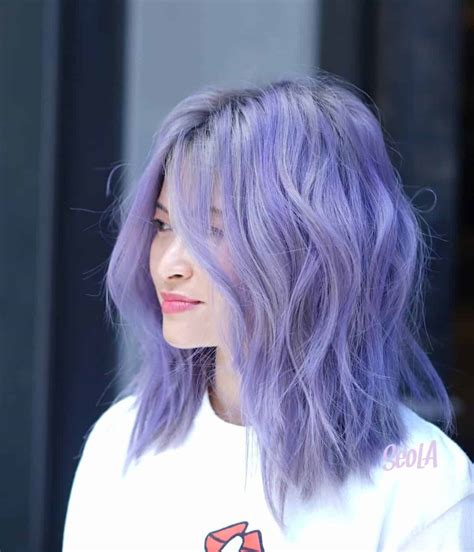Indulge in the captivating world of light purple hair colors as we ...
