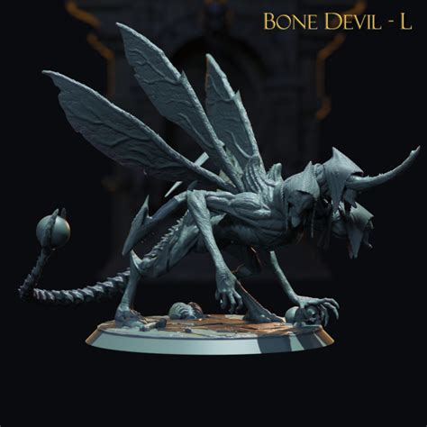 3D Printable Bone Devil by Claymore Miniatures