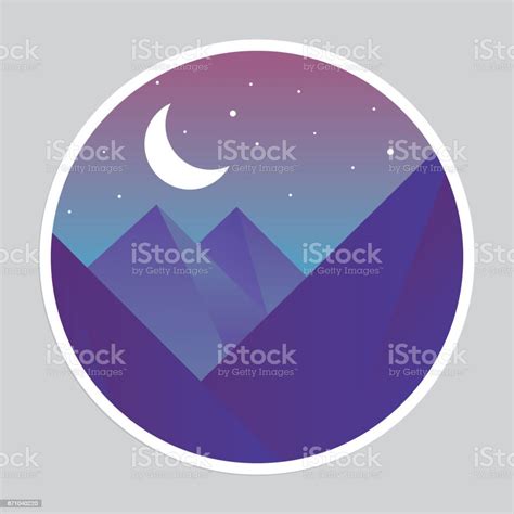 Mountain Landscape Vector Stock Illustration - Download Image Now ...