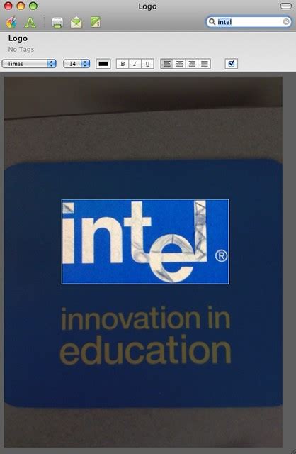 Old Intel Logo | It recognizes some non-standard letters lik… | Flickr