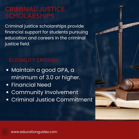 Criminal Justice Scholarships: Features, Eligibility, Application, Funders and Benefits ...