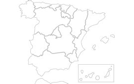 Spain Map European Country PNG | Picpng