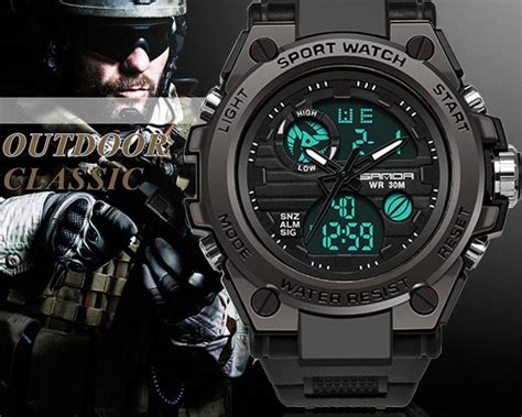 Men's Military Waterproof Watch - Quality Watches For Men