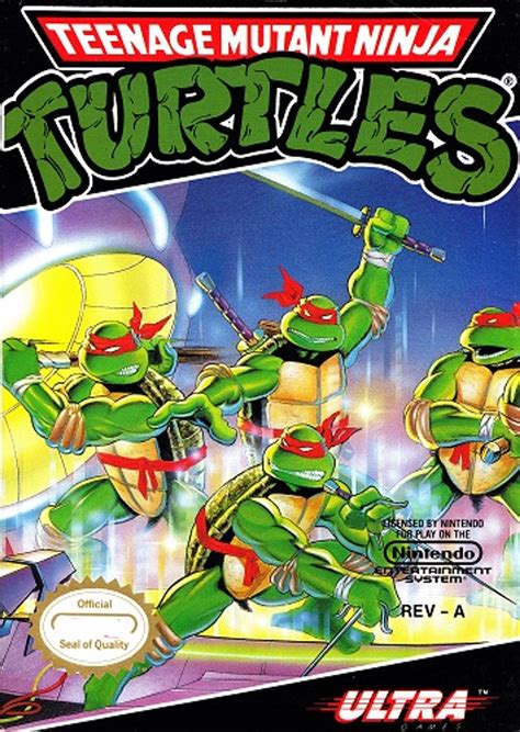 Teenage Mutant Ninja Turtles II Nintendo NES Original Game For Sale