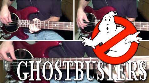 Ghostbusters theme song (bass cover) - YouTube