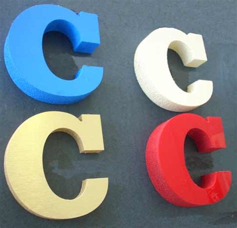 Foam Letters | Wall lettering and logos - Orange County Signs