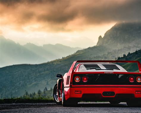 1280x1024 Red Ferrari F40 1280x1024 Resolution HD 4k Wallpapers, Images ...